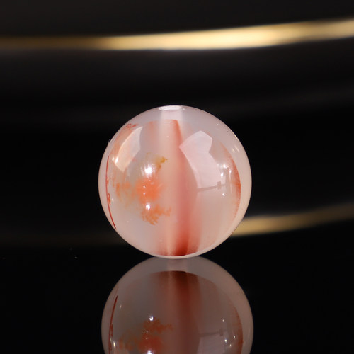 凉山九口南红冰飘圆珠高冰大散珠