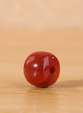 帝廷原矿正品瓦西南红牛血红老型珠单珠散珠353号8.3*6.6mm孔2mm