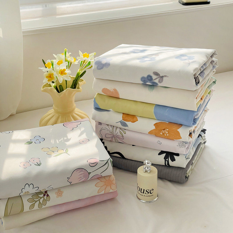 纯棉被套单件加厚全棉磨毛学生宿舍1.5米被罩单双人150×200×230