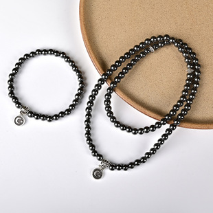 黑胆石泰斯比哈33颗99颗念珠回族礼物颗颗猫眼效果6mm全球批发