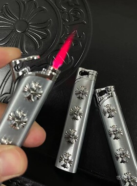 新款创意金属防风打火机高颜值超薄创意个性小巧女生送男友礼物潮