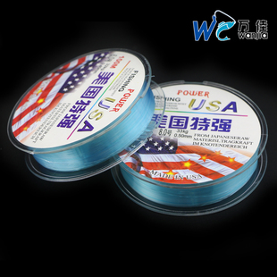 美国特强100米鱼线主线超强拉力鱼线子线1.0号至12号线尼龙线