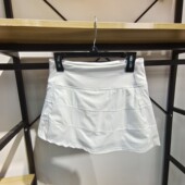 迷你超短裙小个子防滑条中腰网球高尔夫裙女防走光翘臀前A后打褶