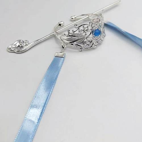 古风束发冠植物纹理顶冠发箍发簪子影视同款配饰明制宋制汉服头饰