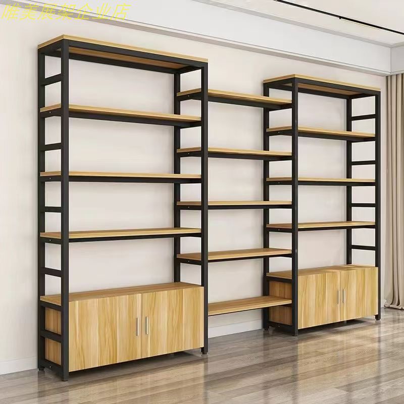 货架展示柜超市便利店展示架多层置物架简易组合货柜鞋子箱包展架