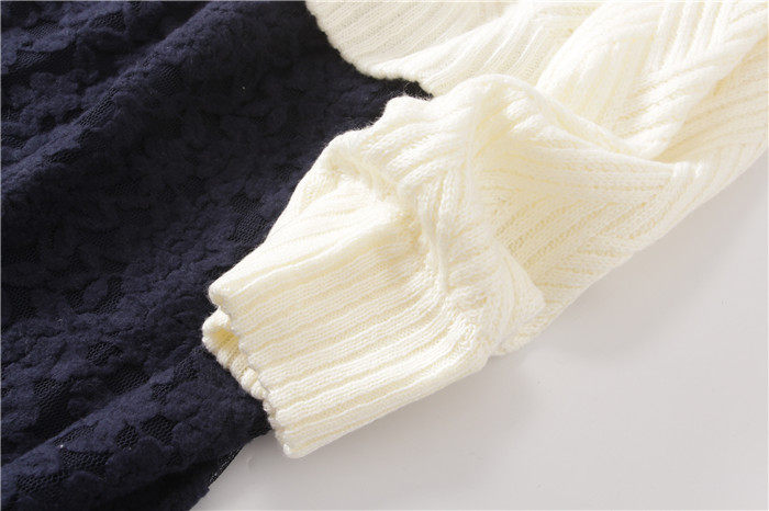 AN의 패션 임신 산후 뜨거운 엄마 모유 수유 양모 니트 거북이 드레스 겨울 간호 복장