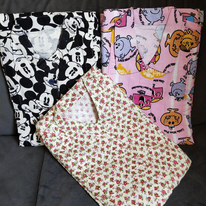 오프 코드 봄과 가을 순수 면화 양털 원단 출산 가정 의류 산후 모유 수유 감금 의류 잠옷 간호 세트