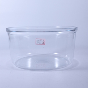 17升空气炸锅玻璃缸上口直径33厘米合适31.5 机头高硼硅耐高加厚