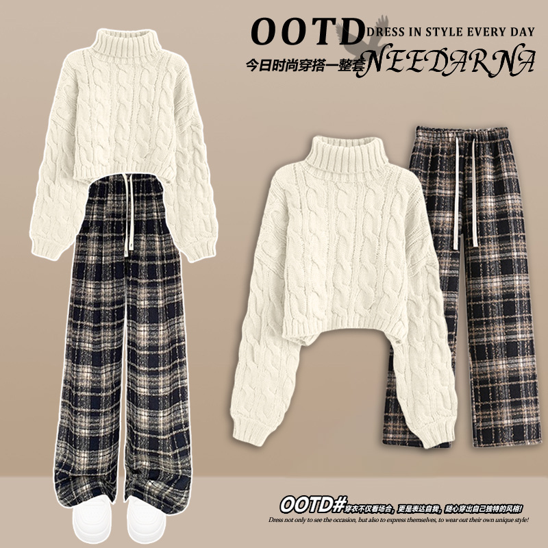 女童2026新款毛衣套装