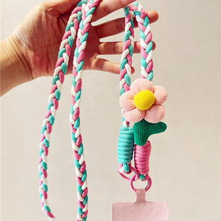 水杯水壶挂两侧拍立得挂绳手机链斜跨可背斜背超好看可爱手机挂脖