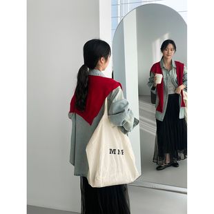 那末 慵懒腔调~韩系宽松大版水洗牛仔衬衫女翻领休闲百搭外套