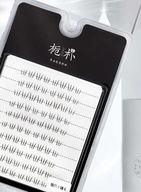 高品质进口手勒鱼线梗上睫毛栀朴