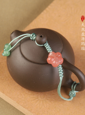 天然盐源玛瑙手链女款
