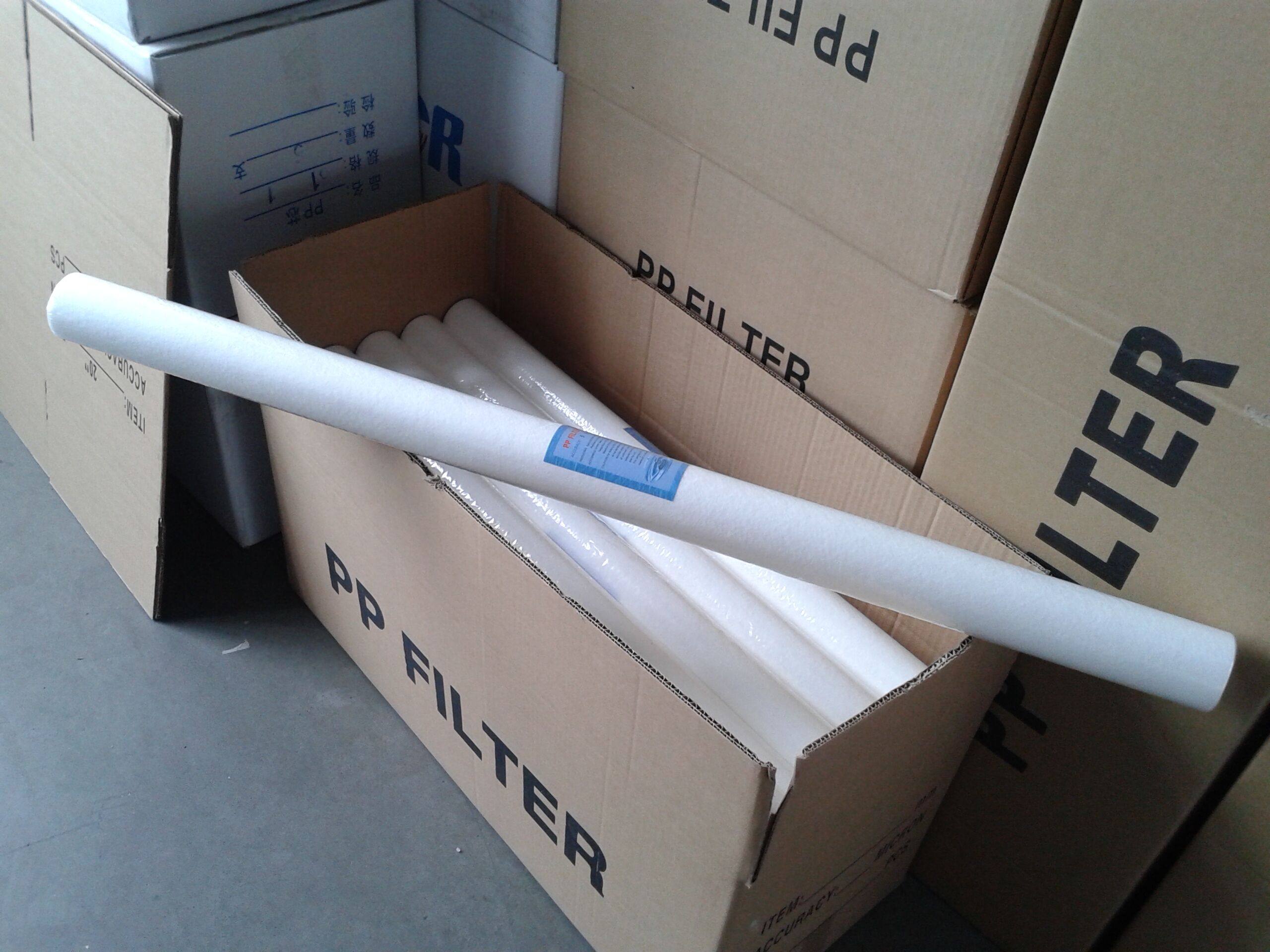 厂家直销40寸PP棉滤芯商务纯水机净水器超长1/5微米PPF特价促销