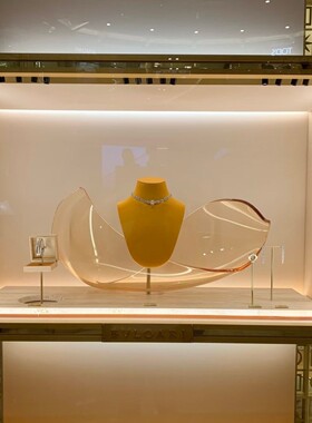 珠宝店展示空间设计方案定制珠宝首饰展柜橱窗陈列道具