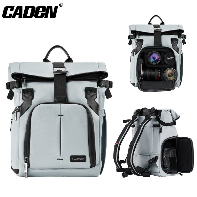 CADeN卡登托特双肩摄影包富数码相机包