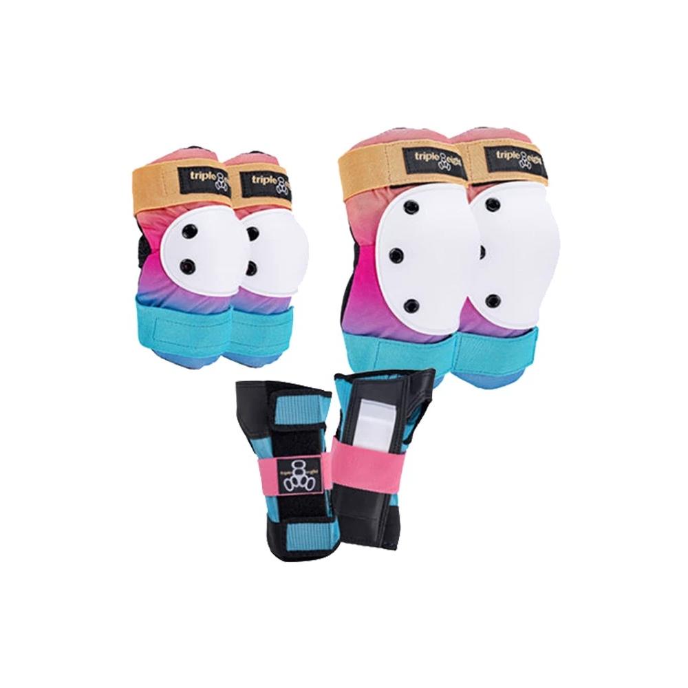 187KILLERPADS头盔Triple8护具平衡车滑板轮滑儿童T888护膝护肘腕
