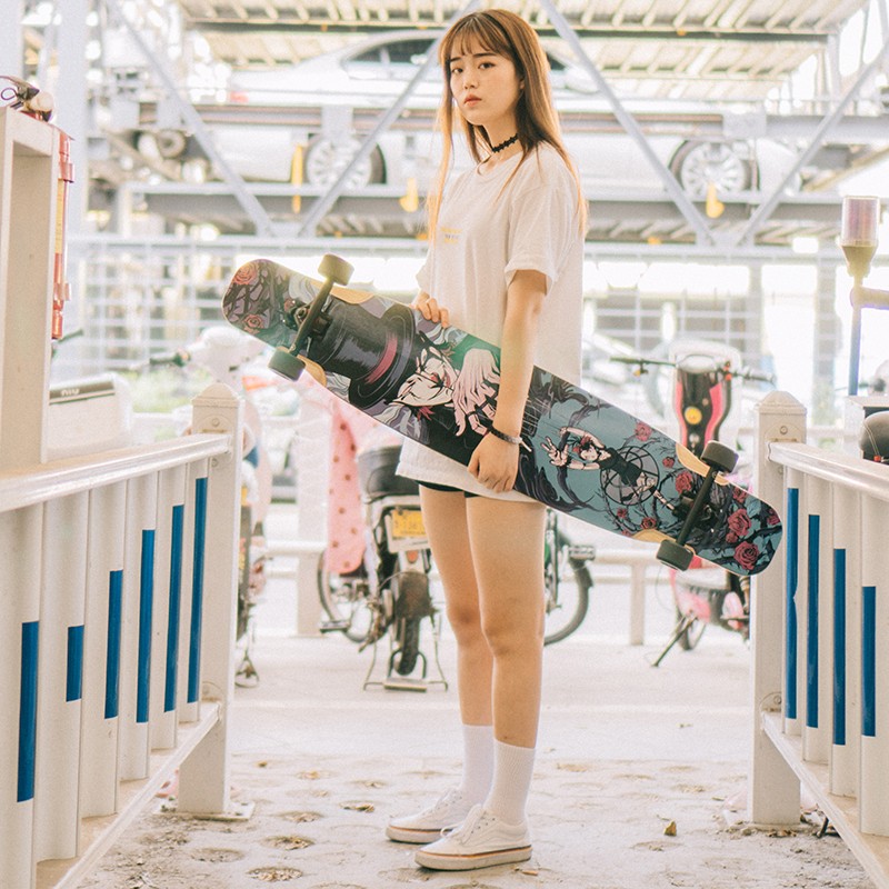 不在家长板滑板女生全能刷街成人