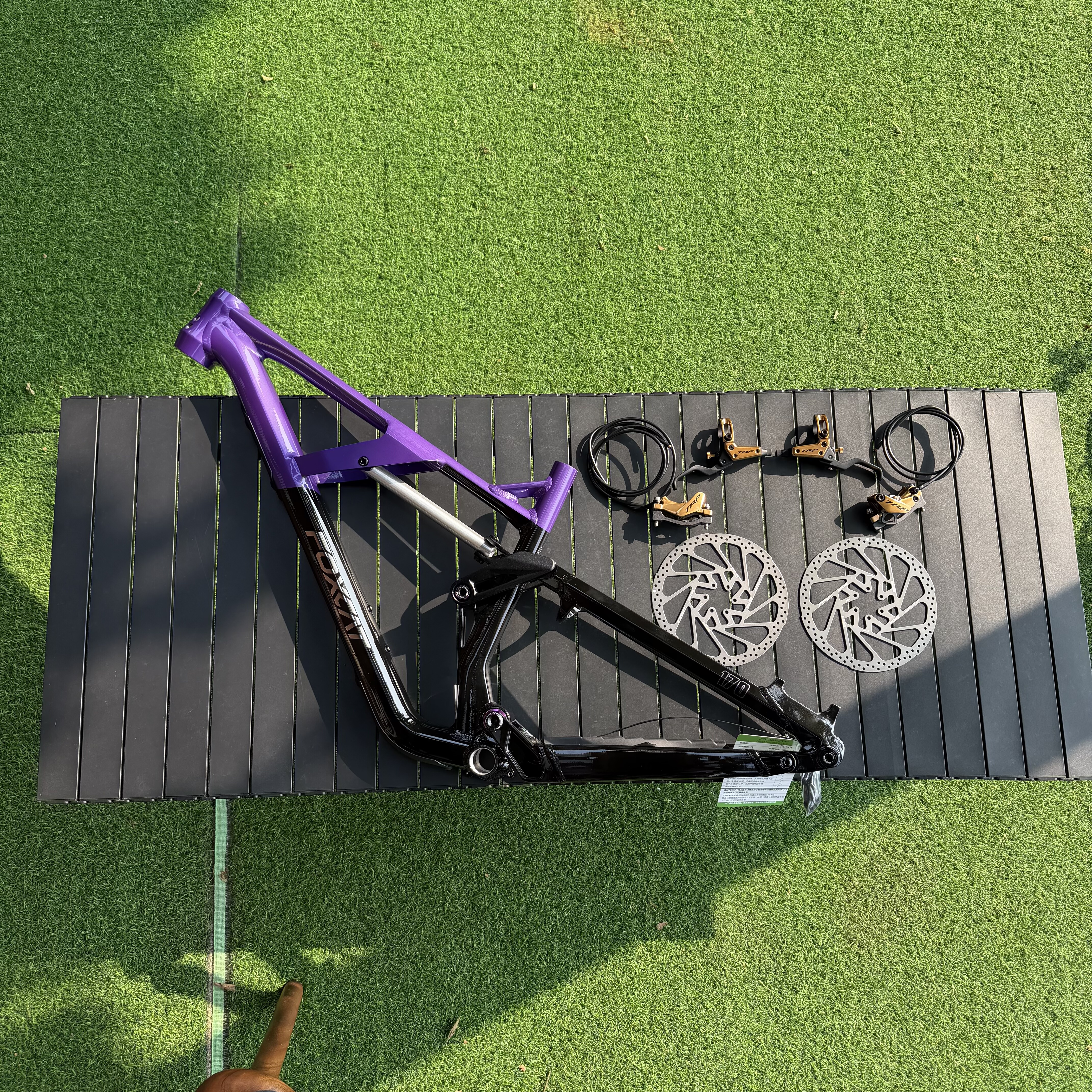 FOXCAT山猫170车架及TRP刹车套装