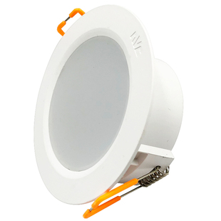 雷士LED新款筒灯3W5寸客厅卧室吊顶嵌入式天花灯NLED920N开孔75mm