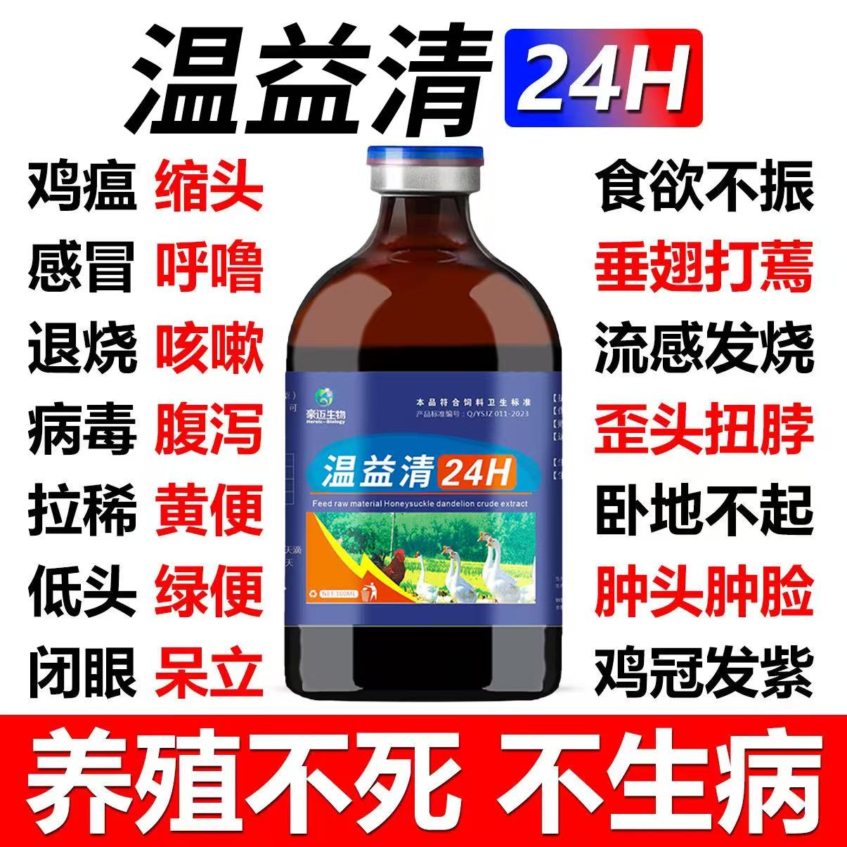 温益清鸡鸭鹅养殖家禽备用