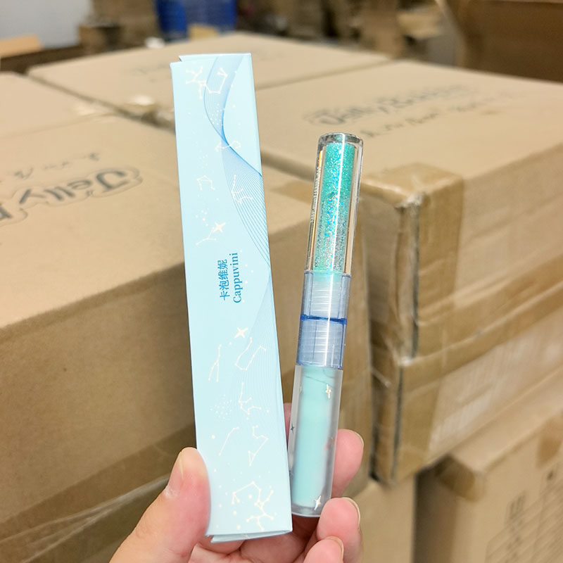 眼影~双子座液体眼影 多色可选 卧蚕提亮液滴泪妆哑光亮片眼妆