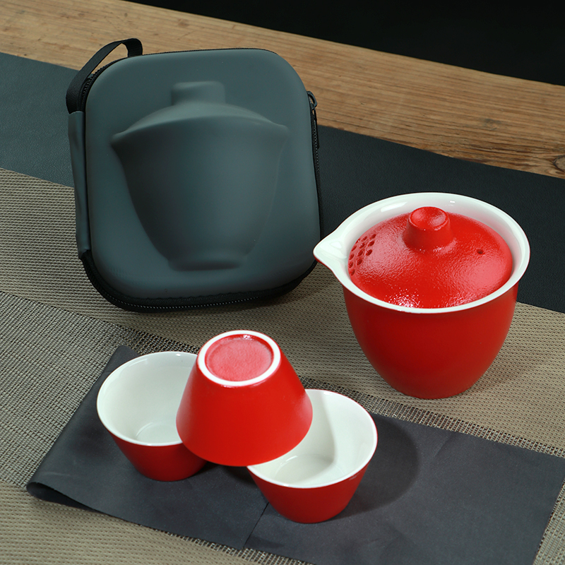 旅行茶具厂价直销一壶三杯