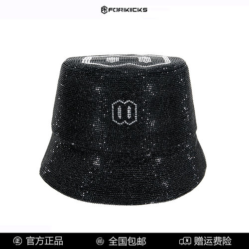 韩系满钻字母渔夫帽显脸小