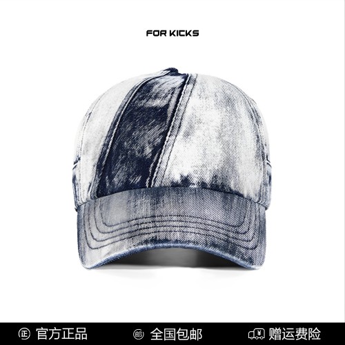 不规则定义系列复古做旧牛仔棒球帽男女同款棒球帽【FK76】