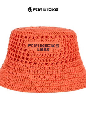 forkicks时尚休闲编织纯色渔夫帽情侣针织韩版百搭文艺毛线帽FK57