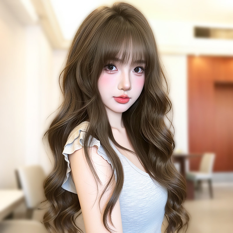 假发全头套女长卷发蓬松自然2025新款时尚大波浪日常整顶假发套