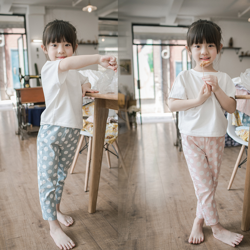 Pantalon fille en lin - Ref 2061751 Image 1