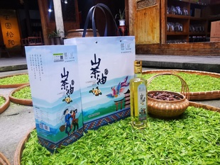 油系畲乡500ml 高山油翁野生原香茶油纯山茶油