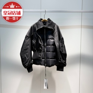 太平鸟女装专柜正品2025冬羽绒服飞行员夹克A3ACF4132-1899