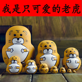 俄罗斯套娃20层正版正品原装10层儿童益智玩具椴木风干纯手工无味