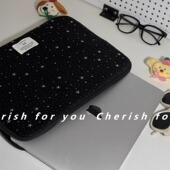 新款 韩国ins星星笔记本内胆包苹果笔记本电脑包MacBookAir华为matebook14寸联想Thinkpad保护套iPad保护套