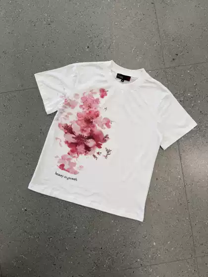 Pw037 Cherry Blossom Tree Short Sleeve