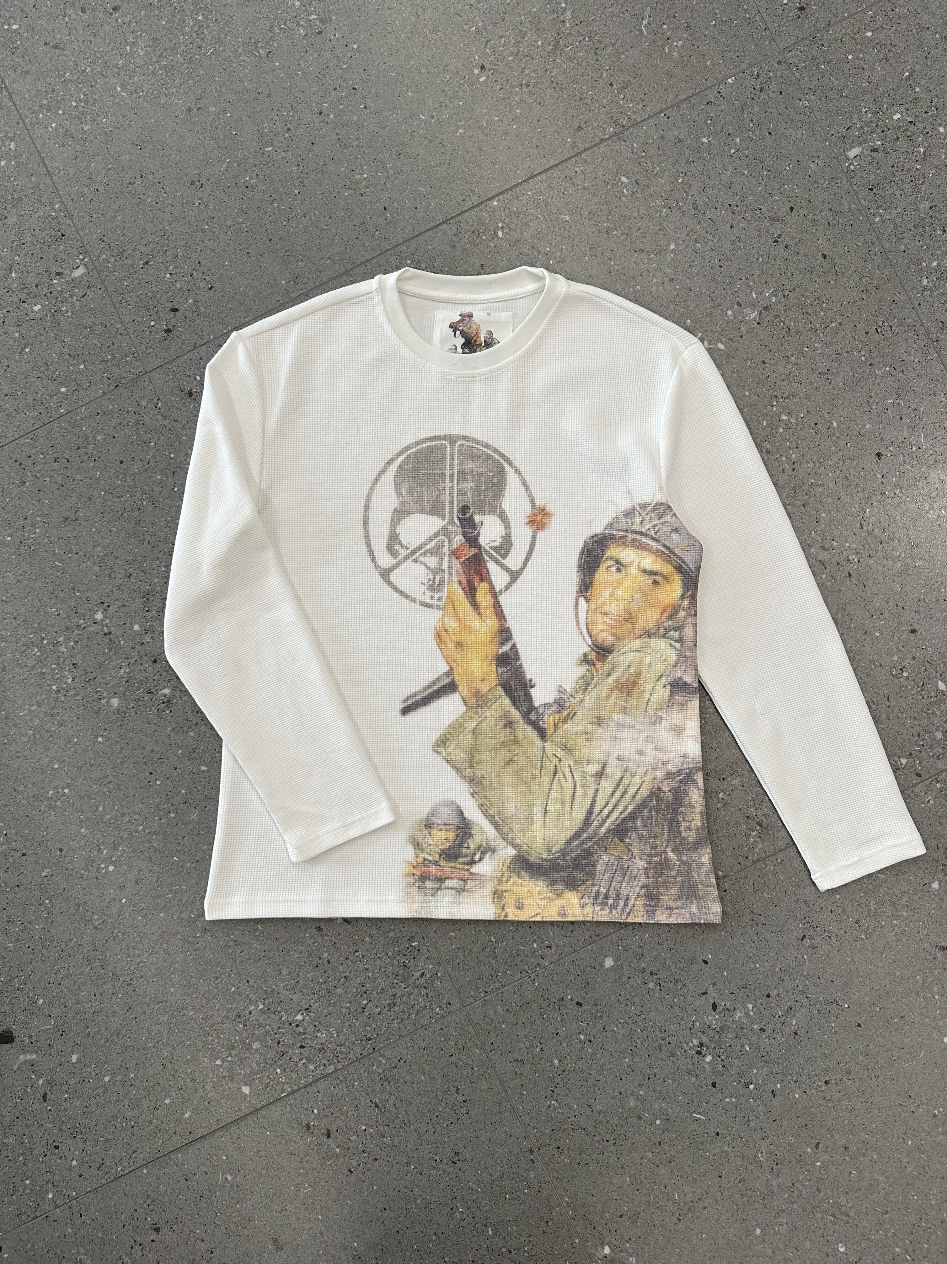 thumbnail for PW018 Waffle Soldier Long Sleeve