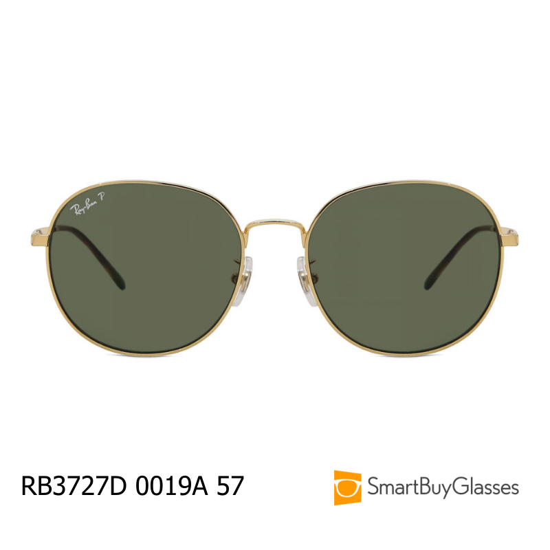 rayban墨镜雷朋有鼻托金属圆框偏光太阳眼镜 RB3727D P