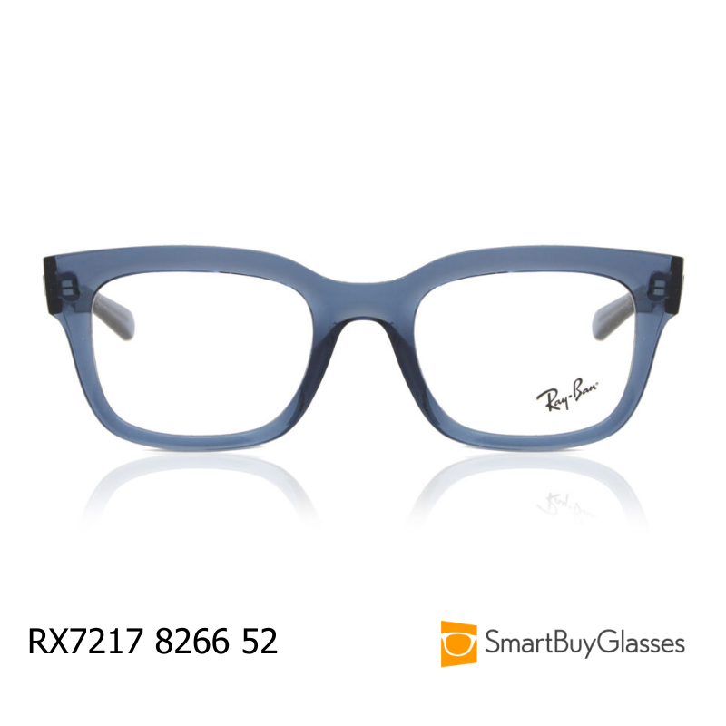 Ray-Ban/雷朋 透色方框眼镜架男女时尚轻便光学镜框 RX7217