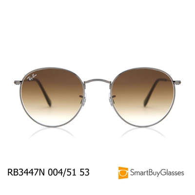 雷朋复古金属圆框遮阳太阳镜