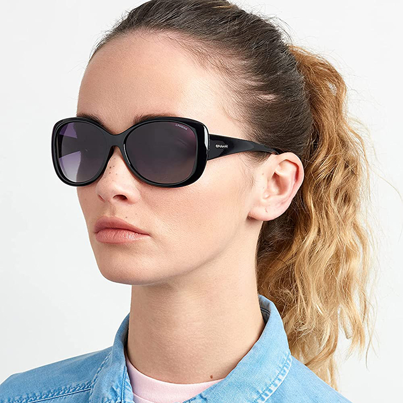 polaroid太阳镜女玳瑁色偏光