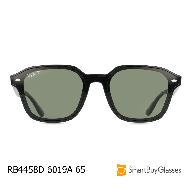 rayban墨镜雷朋有鼻托黑框大框中性太阳眼镜 RB4458D