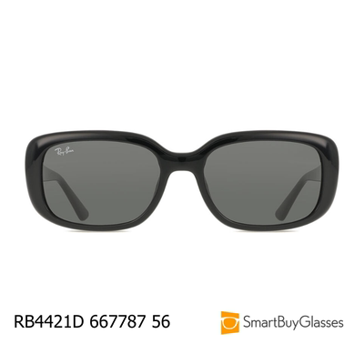 Ray-Ban方框防紫外线女太阳镜