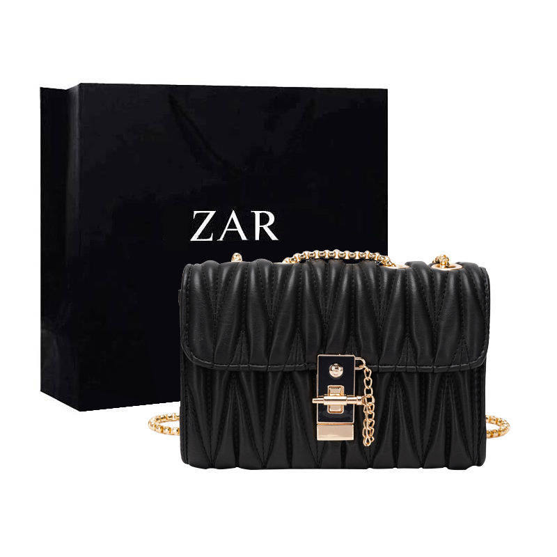 2023新款潮春秋时尚女包小众设计链条单肩斜挎包女百搭日韩包包女