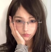 超轻无框眼镜女近视可配度数金丝无边框斯文防蓝光高级感镜架