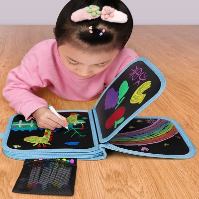 画画板可擦涂鸦本宝宝绘画册玩具