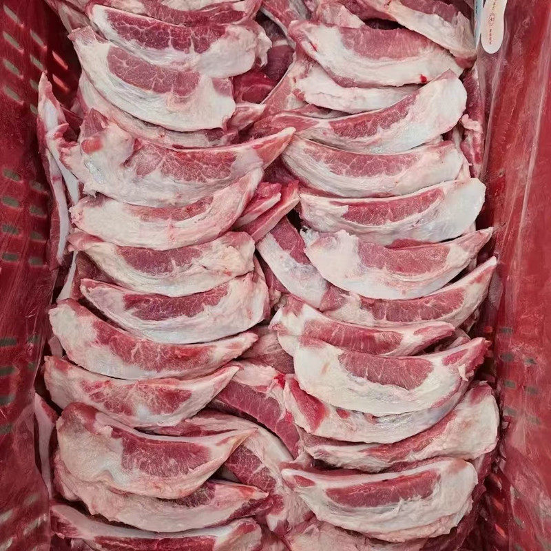 新鲜冷冻猪月牙骨猪脆骨猪软骨烧烤月牙骨月亮骨饭店烧烤食材