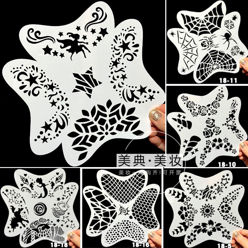 彩绘模板脸绘专用工具图片