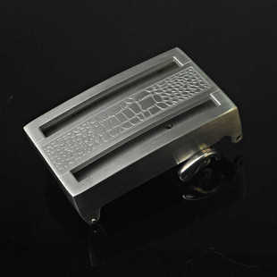 304不锈钢卡扣自动内系扣皮带扣头男士配件扣子腰带头裤带头3.5cm